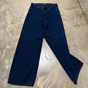 Banana Republic Navy Wide Leg Jeans